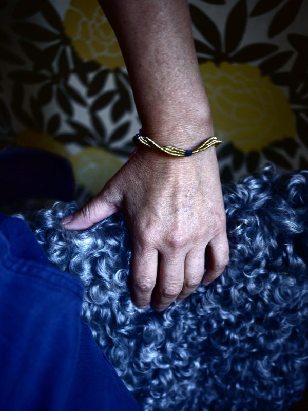 Myriam Balaÿ bracelet handmade LOOM n°115 brindille