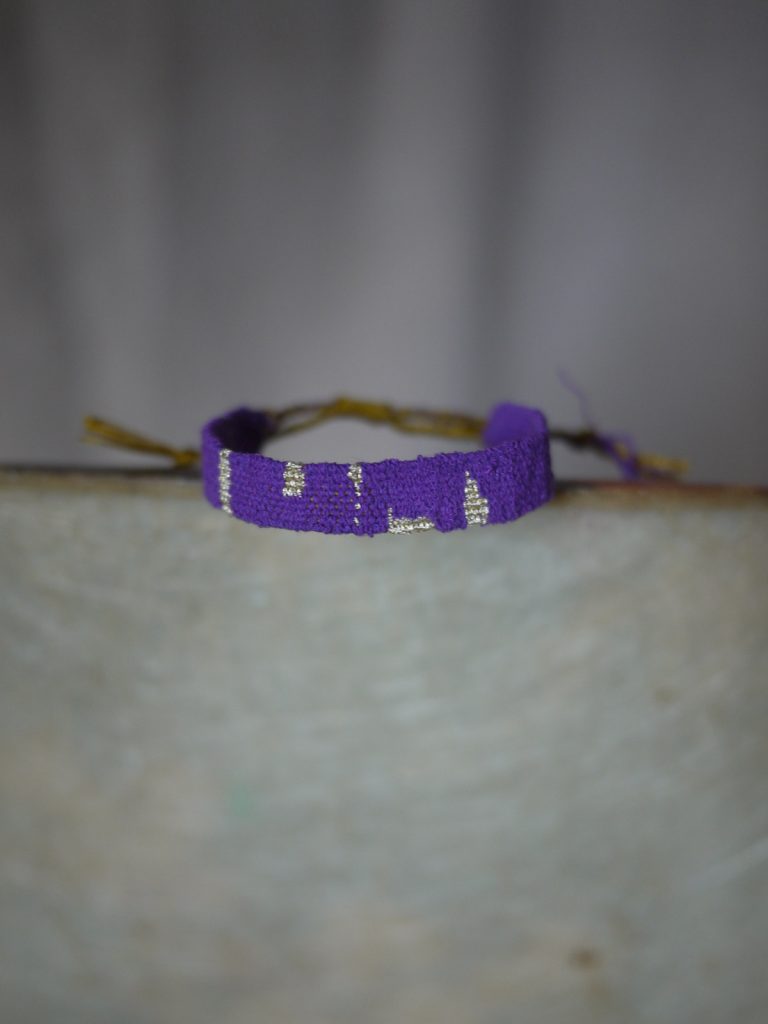 myriam-balay- bracelet handloom tissage N°298