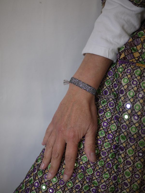 myriam-balay- bracelet loom tissage Disco 322