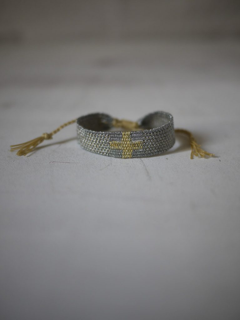 Bracelet LOOM CROSS N°382