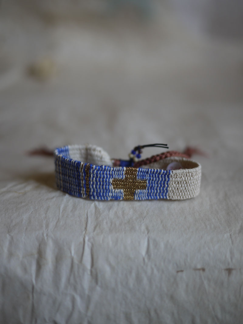 Bracelet LOOM CROSS N°369