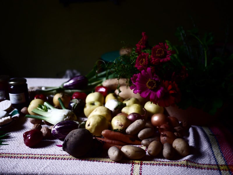 retour de marché nature morte photo myriam balaÿ 14.11.25