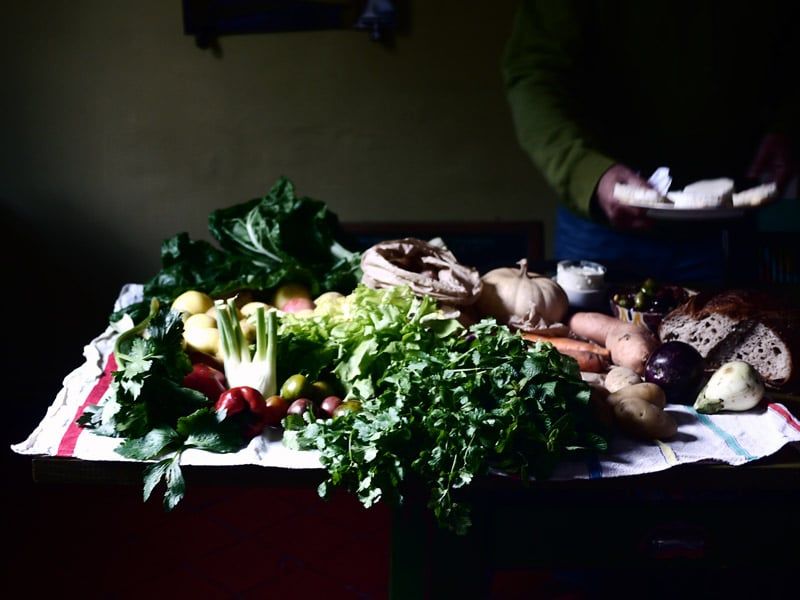 retour de marché nature morte photo myriam balaÿ 07.11.25