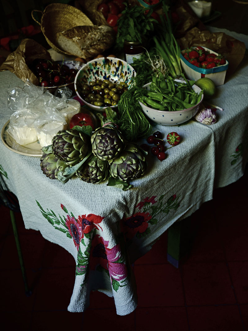 retour de marché nature morte photo myriam balaÿ 8.05.26