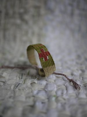 Bracelet LOOM CROSS N°414